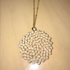 NEW Long Necklace with Beaded Pendant